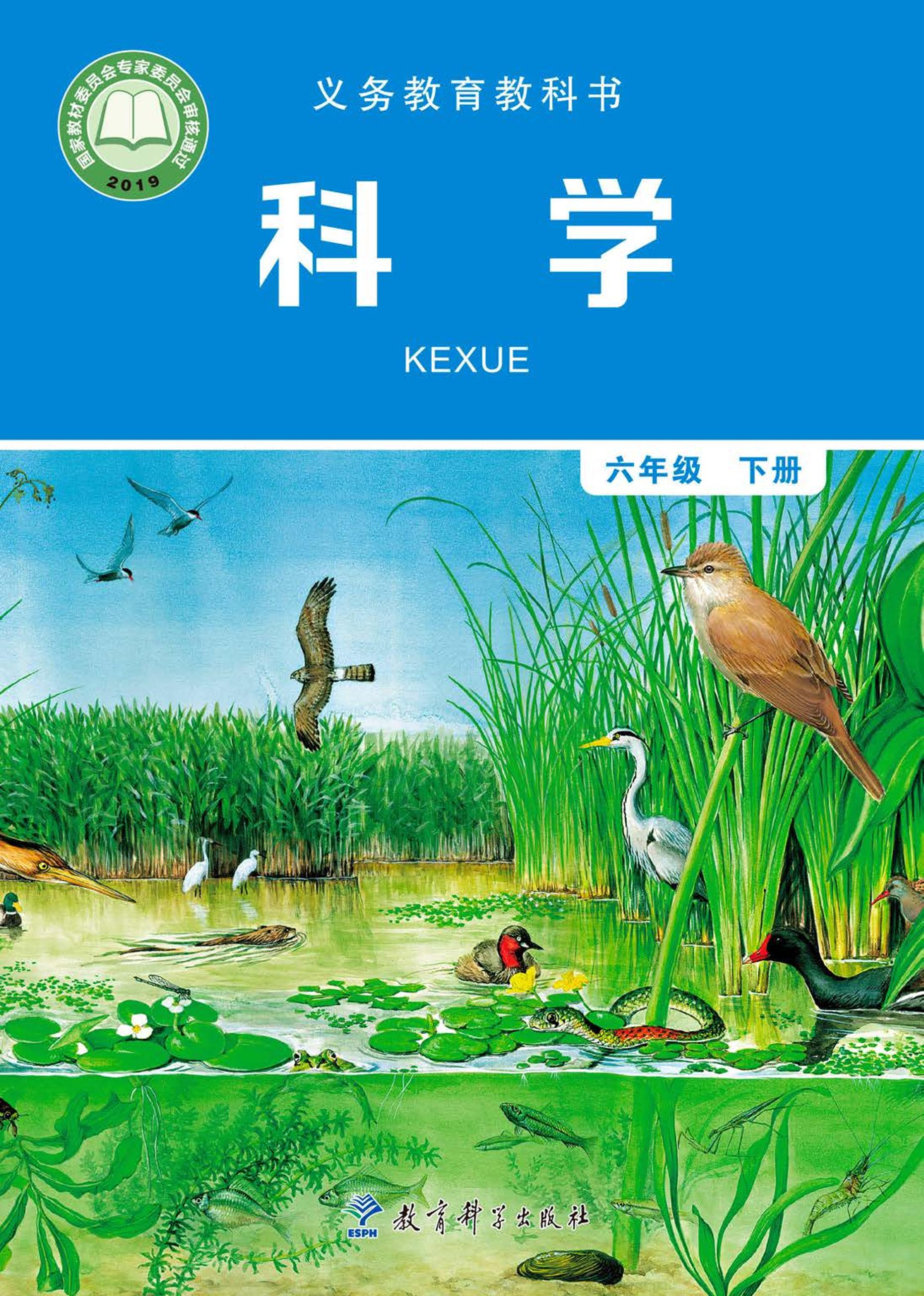 義務教育教科書·科學六年級下冊電子課本（教科版）PDF高清下載